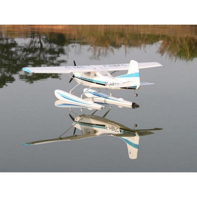 Радиоуправляемый самолет Top RC Cessna 1.5m C185 PRO на поплавках KIT