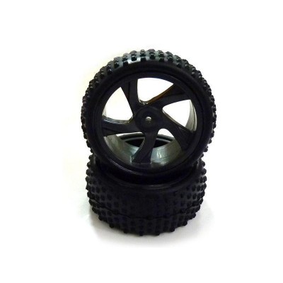 Колеса в сборе для багги и шорт-корса Himoto, 2шт. Колеса в сборе для багги и шорт-корса Himoto, 2шт.