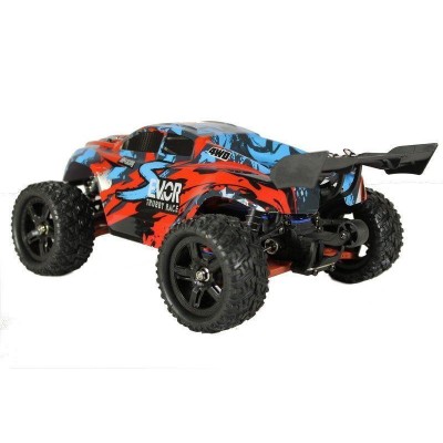 Радиоуправляемая трагги Remo Hobby S EVO-R Brushless UPGRADE V2.0 (красный) 4WD 2.4G 1/16 RTR