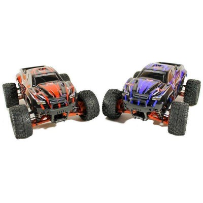 Радиоуправляемый монстр Remo Hobby SMAX UPGRADE (синий) 4WD 2.4G 1/16 RTR