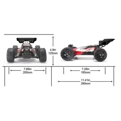 Радиоуправляемая багги Remo Hobby Dingo (зеленая) 4WD 2.4G 1/16 RTR