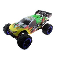 Радиоуправляемая трагги Remo Hobby EVO-R Brushless UPGRADE (зеленая) 4WD 2.4G 1/8 RTR