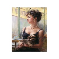 Картина по номерам 40х50 ВСЕГДА БЕЗ СПУТНИКОВ. ОДНА...(26 цветов) В Картина по номерам 40х50 ВСЕГДА БЕЗ СПУТНИКОВ. ОДНА...(26 цветов) В