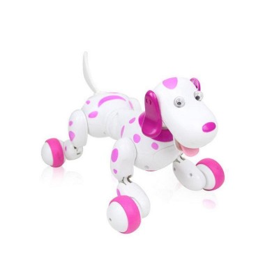 Радиоуправляемая робот-собака HappyCow Smart Dog 2.4G (розовая)