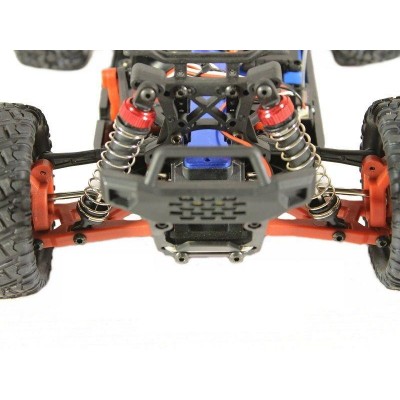 Радиоуправляемый монстр Remo Hobby SMAX Brushless UPGRADE V2.0 (синий) 4WD 2.4G 1/16 RTR