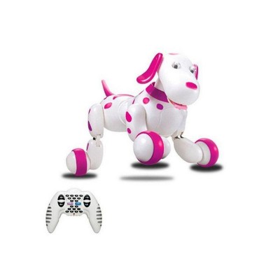 Радиоуправляемая робот-собака HappyCow Smart Dog 2.4G (розовая)