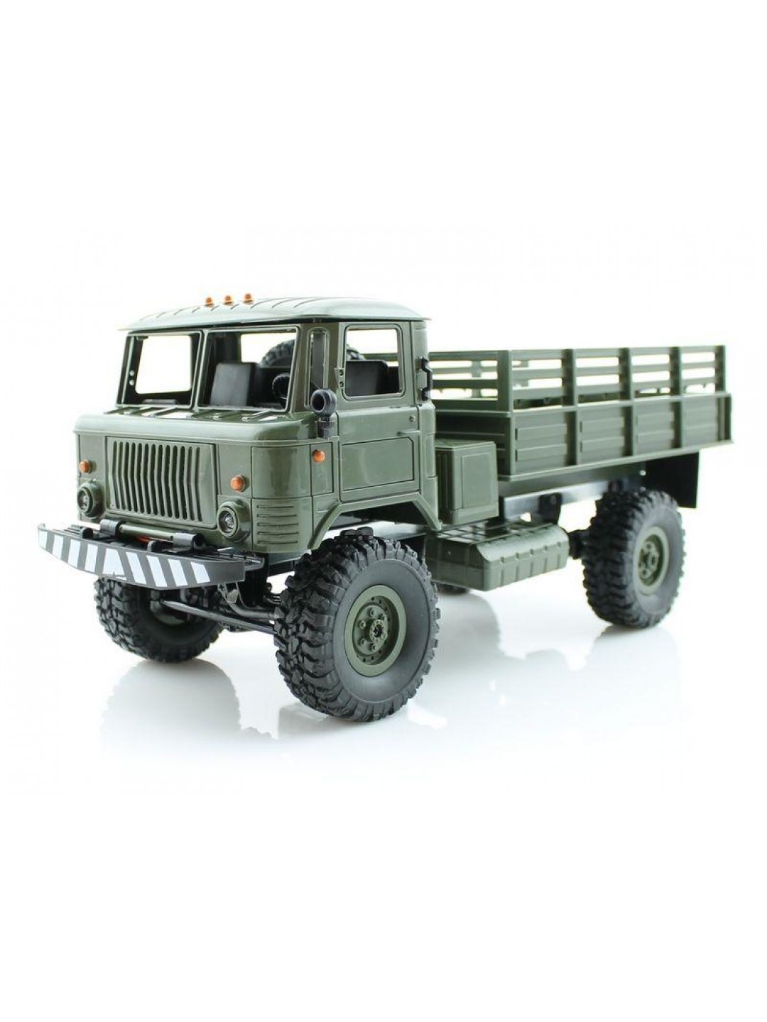 Радиоуправляемая машина WPL ГАЗ-66 грузовая (зеленая) 4WD 2.4G 1/16 KIT