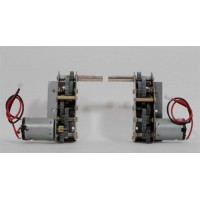 Редуктор левый и правый для танка King Tiger (цинк) с подшипниками Редуктор левый и правый для танка King Tiger (цинк) с подшипниками