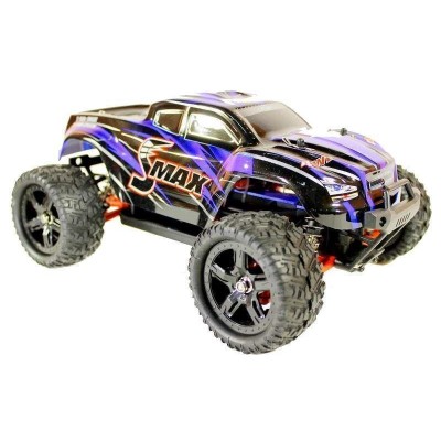 Радиоуправляемый монстр Remo Hobby SMAX Brushless UPGRADE (синий) 4WD 2.4G 1/16 RTR