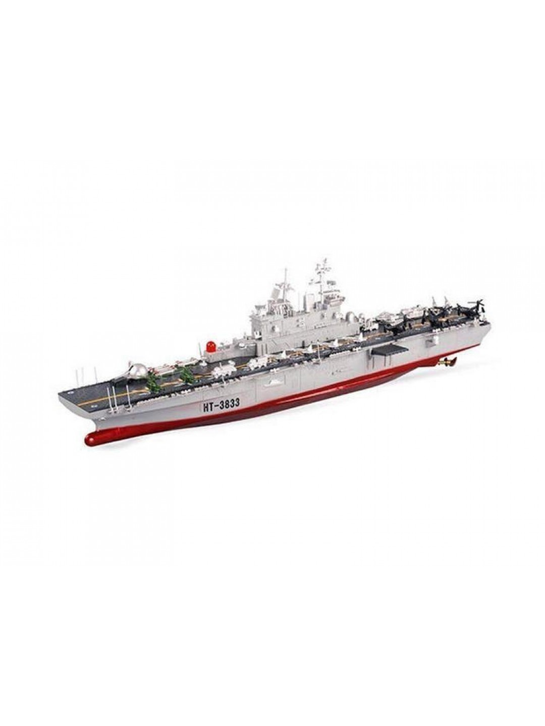 Радиоуправляемый корабль Heng Tai десантный корабль Wasp  2.4G 1/350