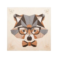 МАРКЕТРИ Картина на дереве 20Х20 МИСТЕР ЕНОТ МАРКЕТРИ Картина на дереве 20Х20 МИСТЕР ЕНОТ