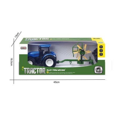 Р/У фермерский трактор Korody с роторной косилкой, мет. кузов 1/24 2.4G 6CH RTR