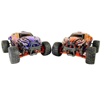 Радиоуправляемый монстр Remo Hobby SMAX Brushless UPGRADE (синий) 4WD 2.4G 1/16 RTR