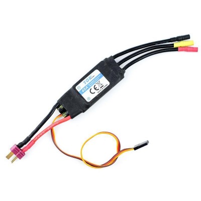 Регулятор скорости бесколлекторный 40A для планера Top RC T1800 Регулятор скорости бесколлекторный 40A для планера Top RC T1800