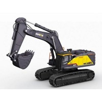 Радиоуправляемый экскаватор HUI NA TOYS, серый 2.4G 22CH 1/14 RTR Радиоуправляемый экскаватор HUI NA TOYS, серый 2.4G 22CH 1/14 RTR