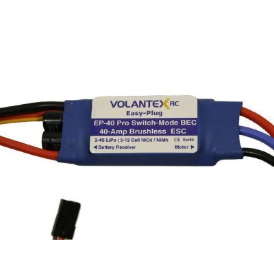 Регулятор скорости бесколлекторный 40A-XT60 для самолета Volantex RC ASCENT