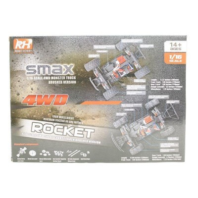 Радиоуправляемая багги Remo Hobby Dingo UPGRADE (зеленая) 4WD 2.4G 1/16 RTR