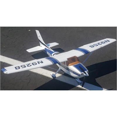 Радиоуправляемый самолет Top RC Cessna 182 синяя 1410мм 2.4G 6-ch LiPo RTF