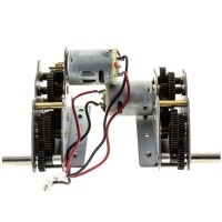 Редуктор левый и правый для танка Tiger (металл) с подшипниками и Моторами Редуктор левый и правый для танка Tiger (металл) с подшипниками и Моторами