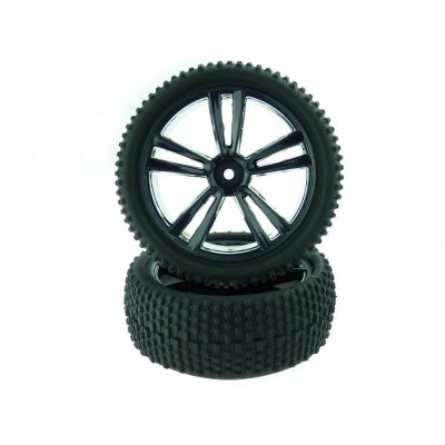 Передние колеса в сборе для моделей Himoto E10XB, E10XBL Передние колеса в сборе для моделей Himoto E10XB, E10XBL