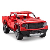 Радиоуправляемый конструктор CADA deTech красный пикап (549 деталей)
