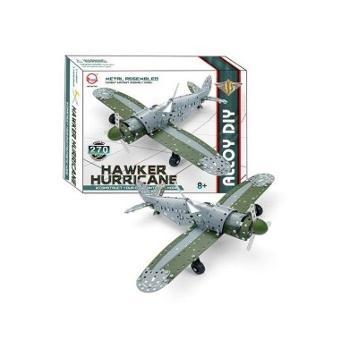 Конструктор металлический KA CHENG QI GCT63 "Hawker hurricane" 270 деталей Конструктор металлический KA CHENG QI GCT63 "Hawker hurricane" 270 деталей