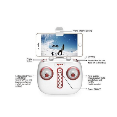 Р/У квадрокоптер Syma X14WPRO с FPV трансляцией Wi-Fi, камера 2Мп, 2.4G RTF