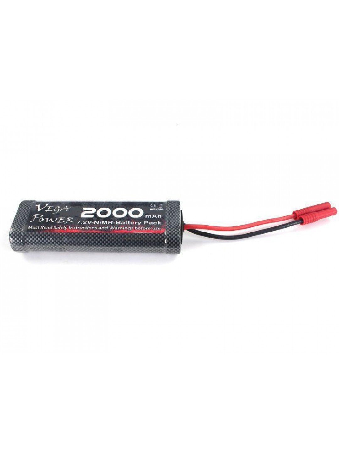 Аккумулятор Ni-Mh Himoto VegaPower 2000mAh, 7,2V Banana Plug