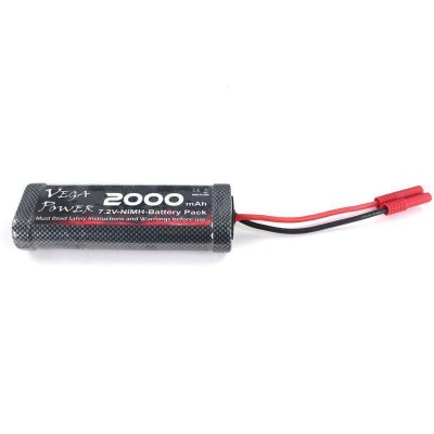Аккумулятор Ni-Mh Himoto VegaPower 2000mAh, 7,2V Banana Plug Аккумулятор Ni-Mh Himoto VegaPower 2000mAh, 7,2V Banana Plug