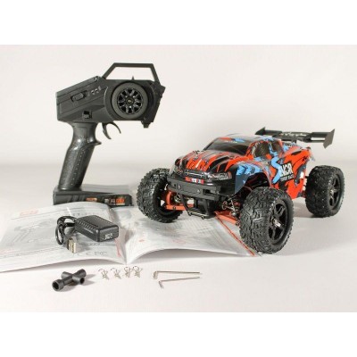 Радиоуправляемая трагги Remo Hobby S EVO-R Brushless UPGRADE V2.0 (красный) 4WD 2.4G 1/16 RTR