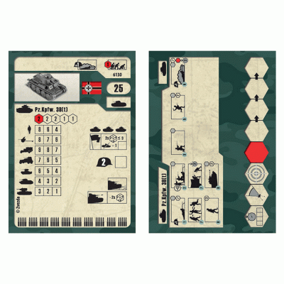 Сборная модель ZVEZDA Немецкий лёгкий танк Т-38, 1/100