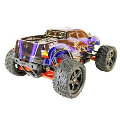 Радиоуправляемый монстр Remo Hobby SMAX Brushless UPGRADE (синий) 4WD 2.4G 1/16 RTR