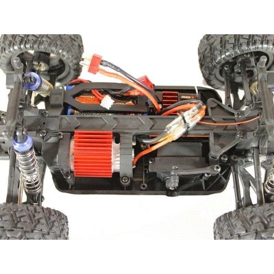 Радиоуправляемый монстр Remo Hobby SMAX V2.0 (синий) 4WD 2.4G 1/16 RTR