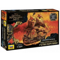 Сборная модель ZVEZDA Корабль капитана Джека Воробья «Черная Жемчужина», 1/350