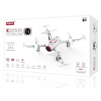 Р/У квадрокоптер Syma X22SW с FPV трансляцией Wi-Fi, 2.4G 6-AXIS  RTF