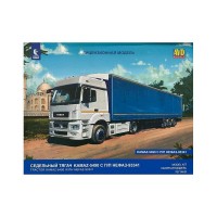 Сборная модель AVD КАМАЗ-5490 с полуприцепом НЕФАЗ-93341 Сборная модель AVD КАМАЗ-5490 с полуприцепом НЕФАЗ-93341