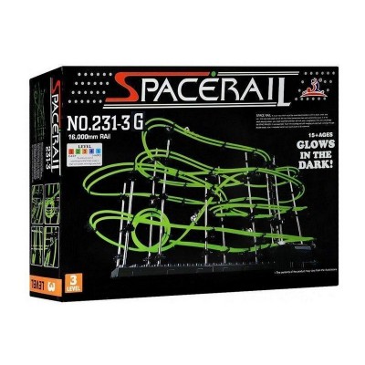 Конструктор динамический Spacerail 231-3G, 16м (Level 3), светящиеся рельсы