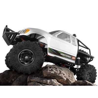 Радиоуправляемый краулер Remo Hobby Trial Rigs Truck (серебристый) 4WD 2.4G 1/10 RTR