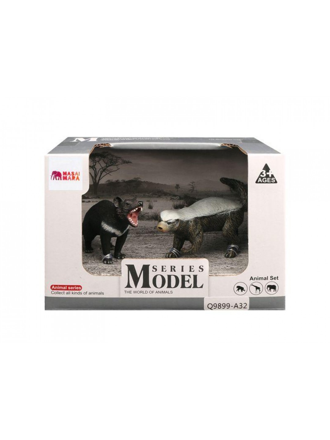 Набор фигурок животных MASAI MARA MM211-128 серии 