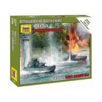 Сборные солдатики ZVEZDA Советский бронекатер Проект 1125, 1/350 Сборные солдатики ZVEZDA Советский бронекатер Проект 1125, 1/350