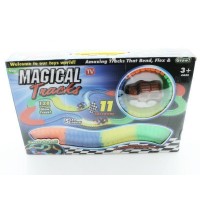 Трек гибкий Magic Tracks "Светится в темноте", 128 деталей Трек гибкий Magic Tracks "Светится в темноте", 128 деталей