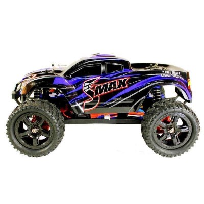 Радиоуправляемый монстр Remo Hobby SMAX Brushless UPGRADE (синий) 4WD 2.4G 1/16 RTR