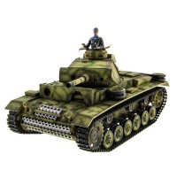Р/У танк Taigen 1/16 Panzerkampfwagen III (Германия) HC (для ИК танкового боя) 2.4G RTR Р/У танк Taigen 1/16 Panzerkampfwagen III (Германия) HC (для ИК танкового боя) 2.4G RTR