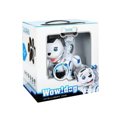 Радиоуправляемая робот-собака LENENG TOYS K10 Wow!Dog звук, свет, танцы, сенсор