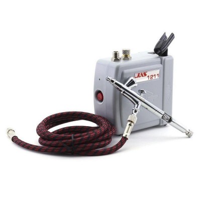 Набор для аэрографии 1282, компрессор, аэрограф, шланг Набор для аэрографии 1282, компрессор, аэрограф, шланг