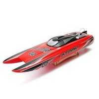 Радиоуправляемый катамаран Volantex RC ATOMIC 700 красный Brushless 2.4G LiPo RTR
