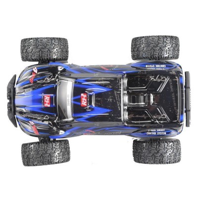 Радиоуправляемый монстр Remo Hobby MMAX Brushless (синий) 4WD 2.4G 1/10 RTR