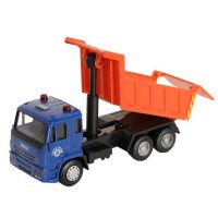 Машина "АВТОПАНОРАМА" "Самосвал", синий, 1/54, инерция, в/к 16,5*6,4*9 см Машина "АВТОПАНОРАМА" "Самосвал", синий, 1/54, инерция, в/к 16,5*6,4*9 см