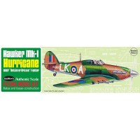 Сборная дер.модель.Самолет Hawker Hurricane. Guillows 1:30 Сборная дер.модель.Самолет Hawker Hurricane. Guillows 1:30