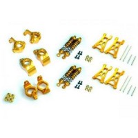 Комплект алюминиевого тюнинга для Himoto 1/18 42 предмета Комплект алюминиевого тюнинга для Himoto 1/18 42 предмета